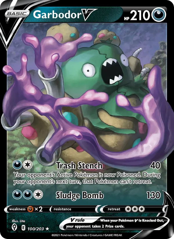Garbodor V Evolving Skies 100/203