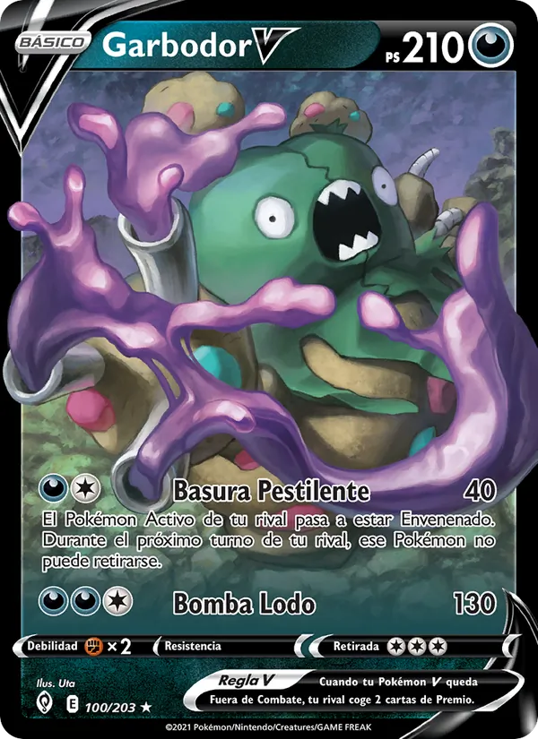 Garbodor V Cielos Evolutivos 100/203