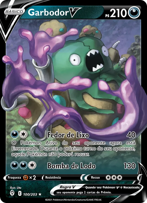 Garbodor V Céus em Evolução 100/203