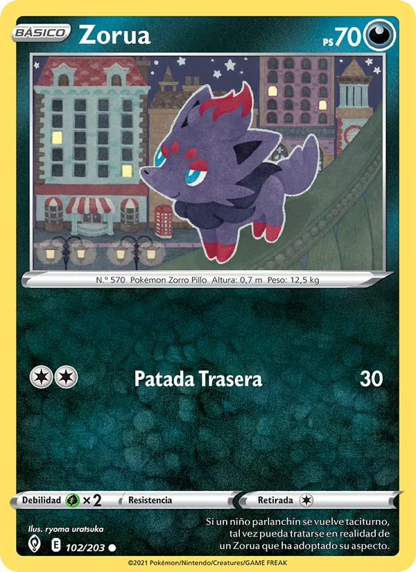Zorua Cielos Evolutivos 102/203