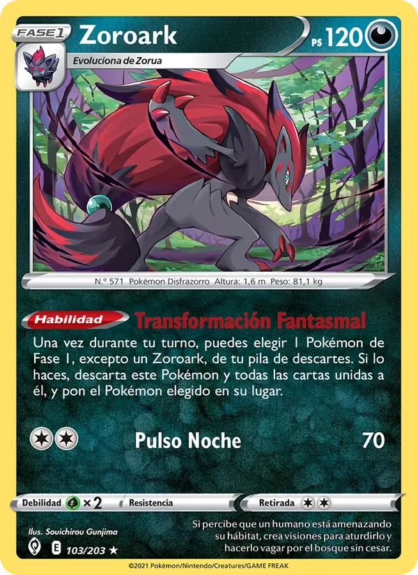 Zoroark Cielos Evolutivos 103/203