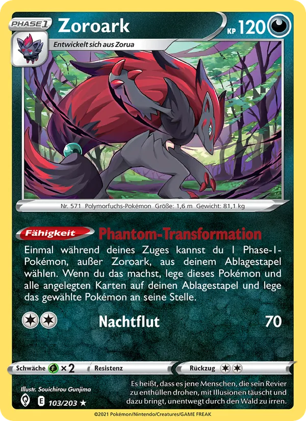 Zoroark Drachenwandel 103/203
