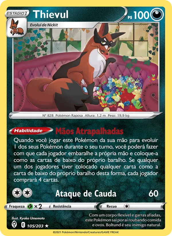 Thievul Céus em Evolução 105/203