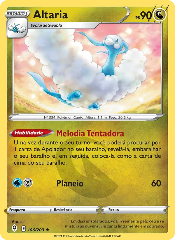 Altaria Céus em Evolução 106/203