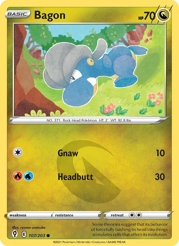 Bagon Evolving Skies 107/203