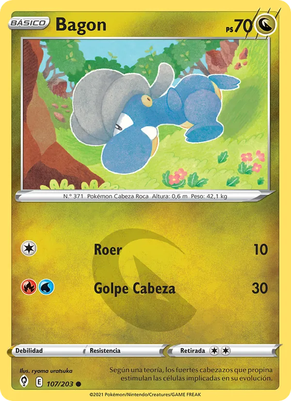 Bagon Cielos Evolutivos 107/203