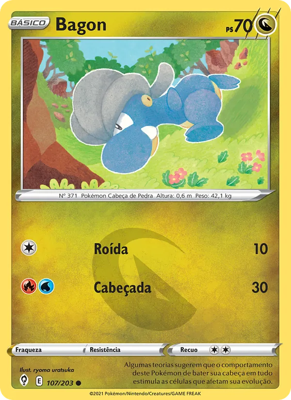 Bagon Céus em Evolução 107/203