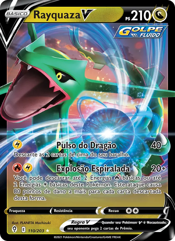 Rayquaza V Céus em Evolução 110/203