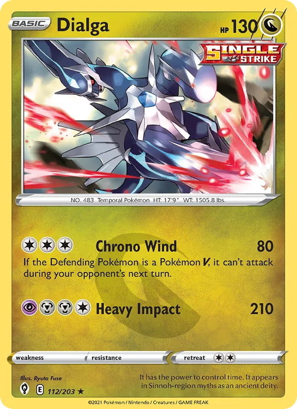 Dialga Evolving Skies 112/203