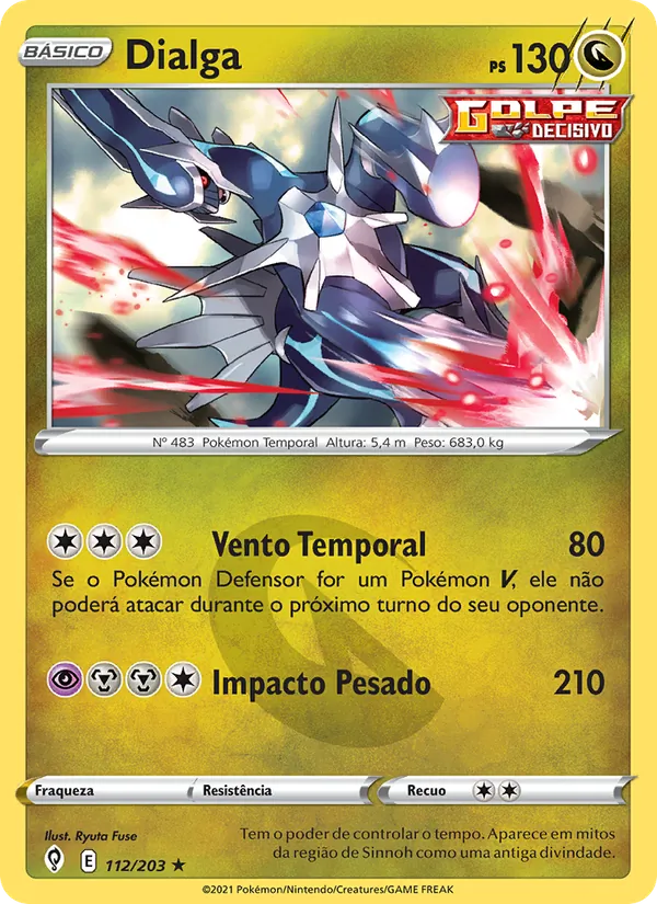 Dialga Céus em Evolução 112/203