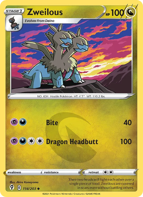 Zweilous Evolving Skies 114/203