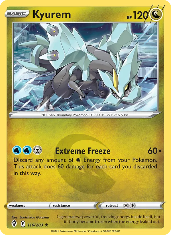 Kyurem Evolving Skies 116/203