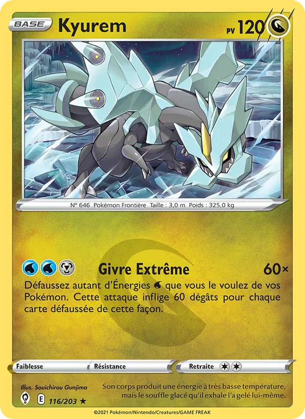Kyurem Évolution Céleste 116/203
