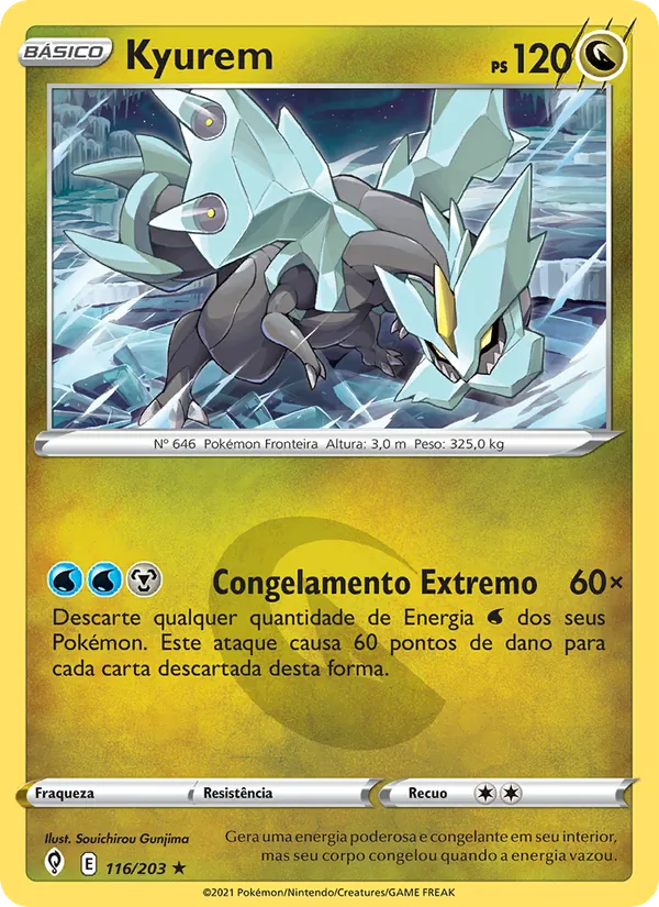 Kyurem Céus em Evolução 116/203