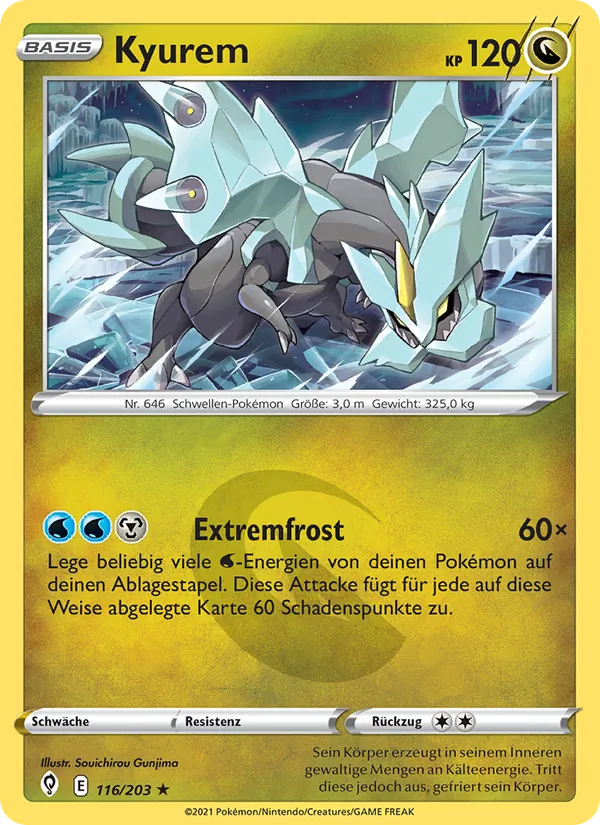 Kyurem Drachenwandel 116/203