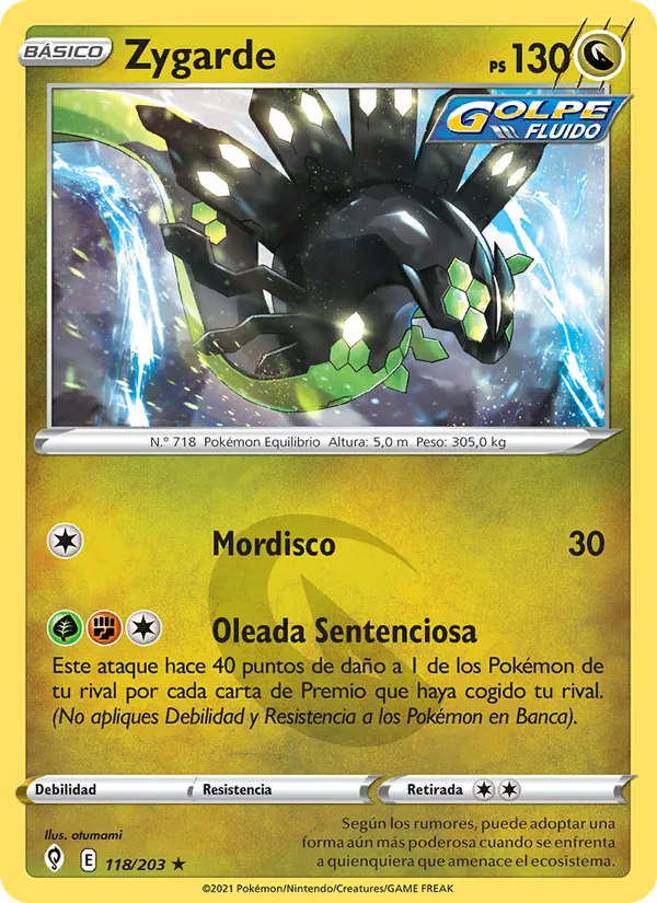 Zygarde Cielos Evolutivos 118/203