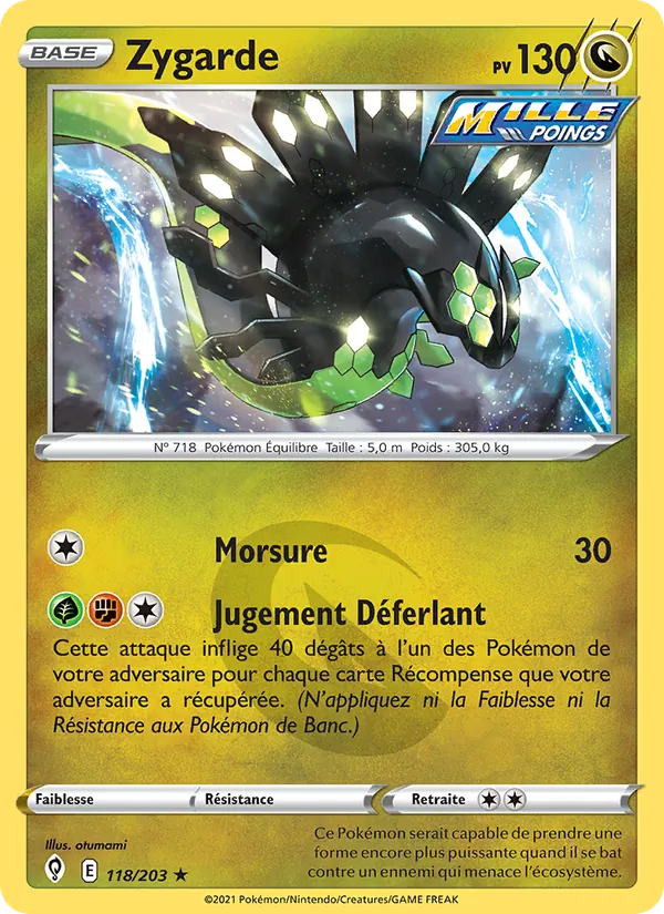 Zygarde Évolution Céleste 118/203