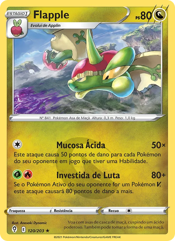 Flapple Céus em Evolução 120/203