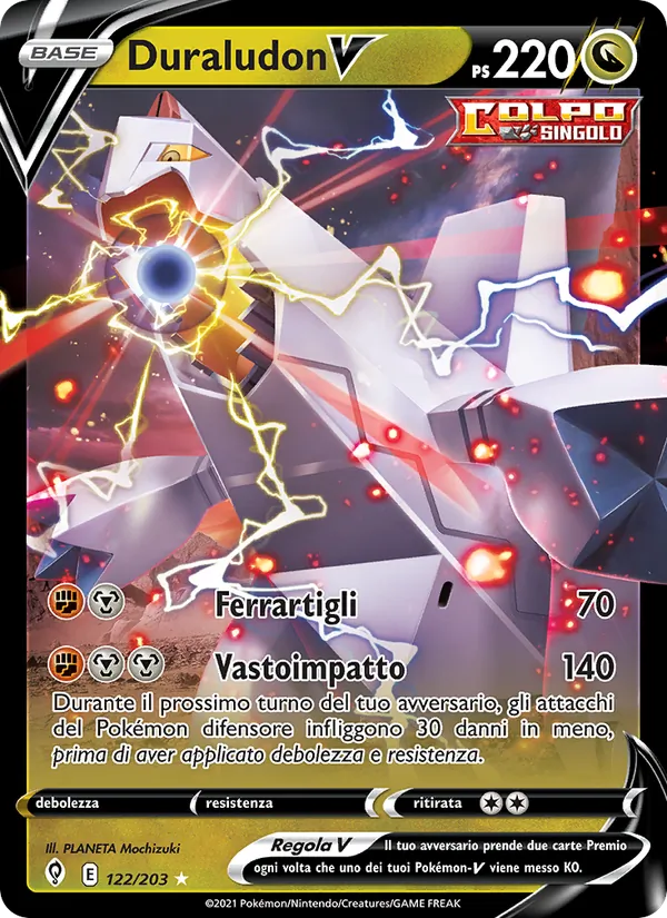 Duraludon V Evoluzioni Eteree 122/203