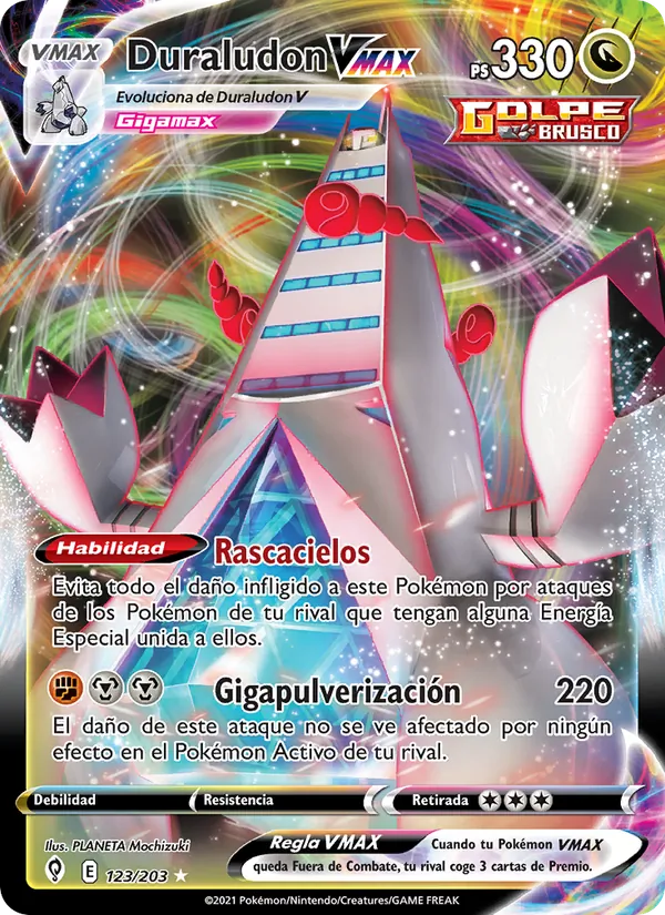 Duraludon VMAX Cielos Evolutivos 123/203
