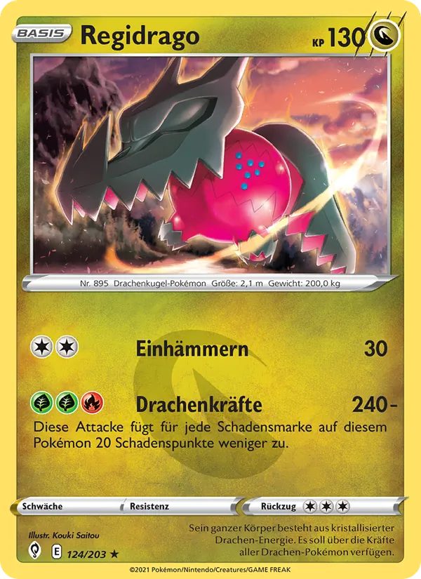 Regidrago Drachenwandel 124/203