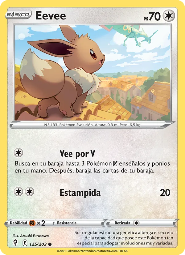Eevee Cielos Evolutivos 125/203