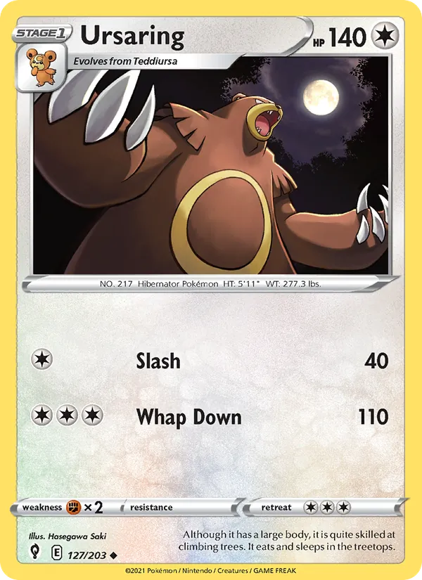 Ursaring Evolving Skies 127/203