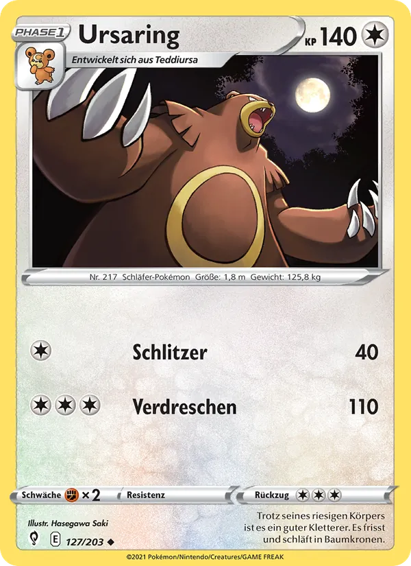Ursaring Drachenwandel 127/203