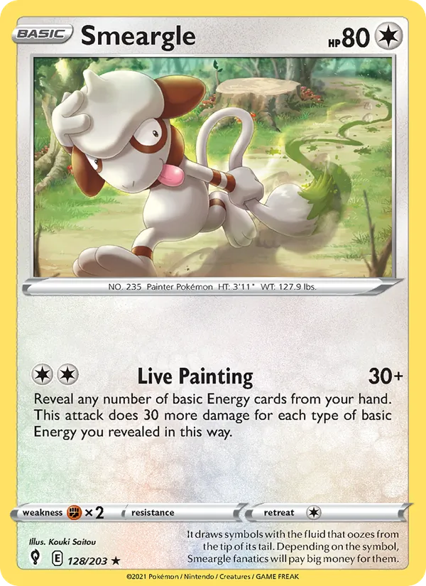 Smeargle Evolving Skies 128/203