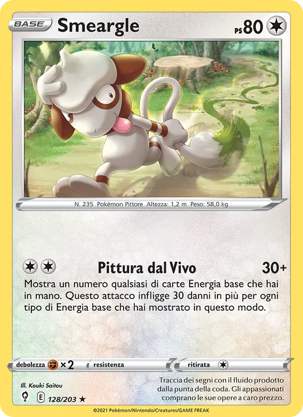 Smeargle Evoluzioni Eteree 128/203