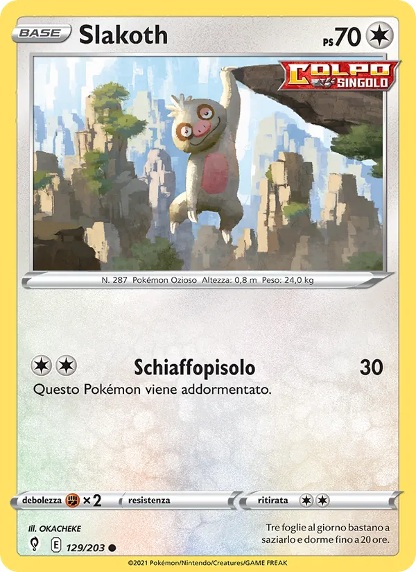 Slakoth Evoluzioni Eteree 129/203
