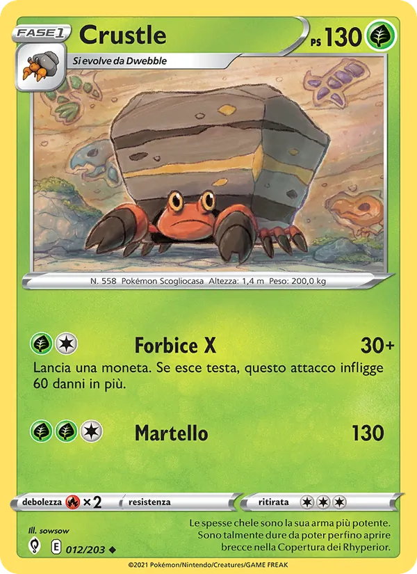 Crustle Evoluzioni Eteree 12/203