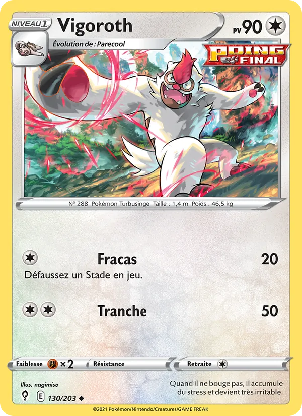 Vigoroth Évolution Céleste 130/203