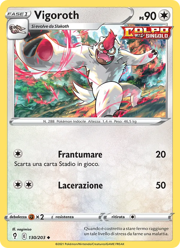 Vigoroth Evoluzioni Eteree 130/203