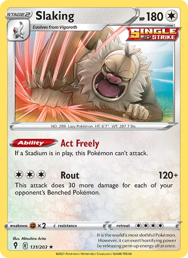 Slaking Evolving Skies 131/203
