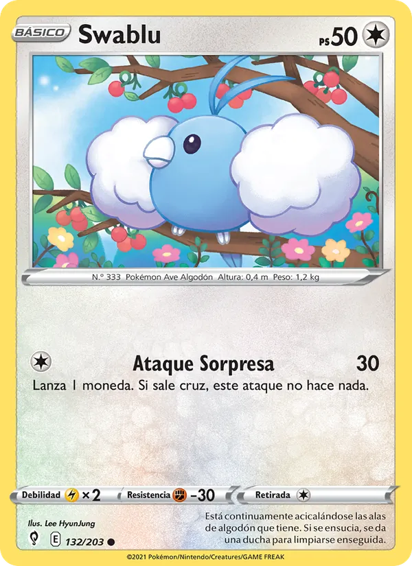 Swablu Cielos Evolutivos 132/203