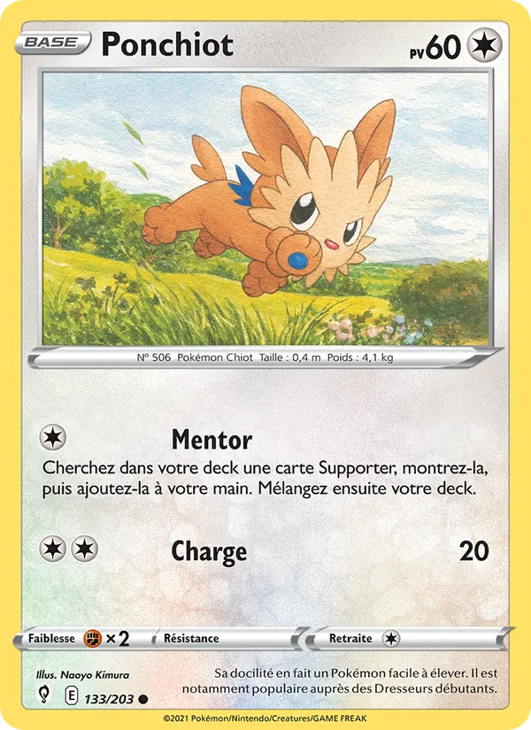 Ponchiot Évolution Céleste 133/203