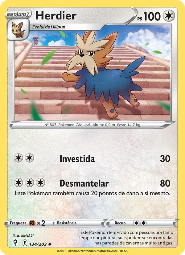 Herdier Céus em Evolução 134/203