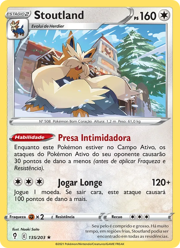 Stoutland Céus em Evolução 135/203