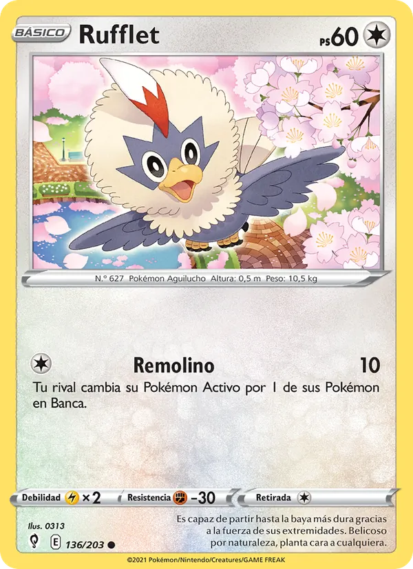 Rufflet Cielos Evolutivos 136/203