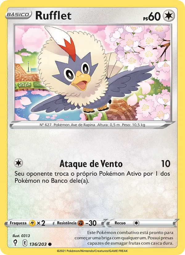 Rufflet Céus em Evolução 136/203