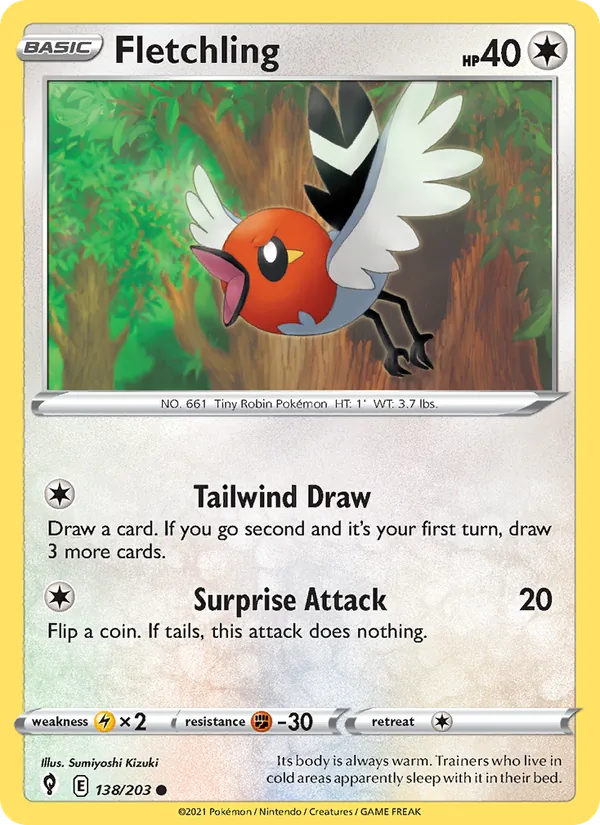 Fletchling Evolving Skies 138/203