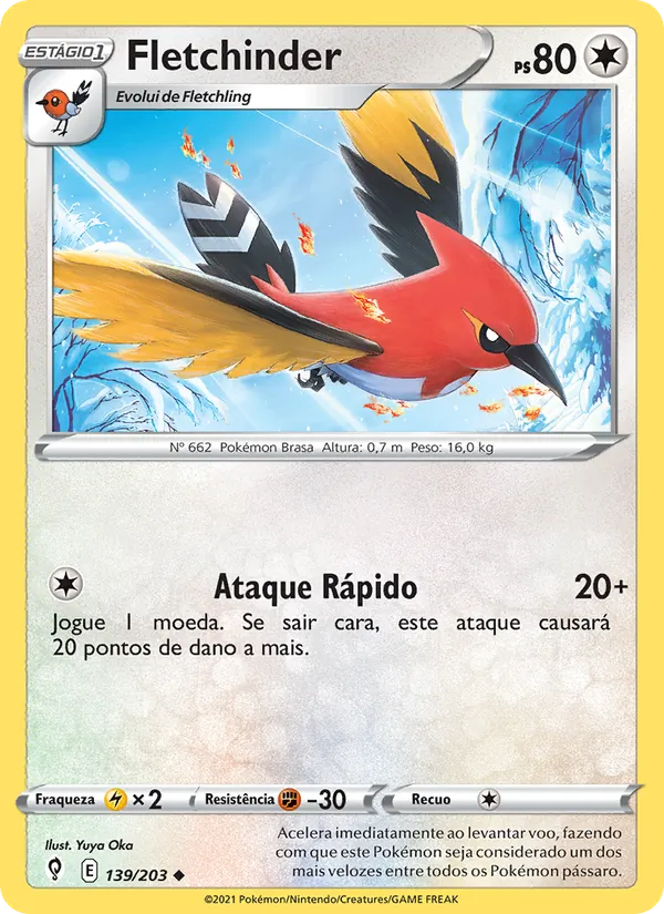 Fletchinder Céus em Evolução 139/203