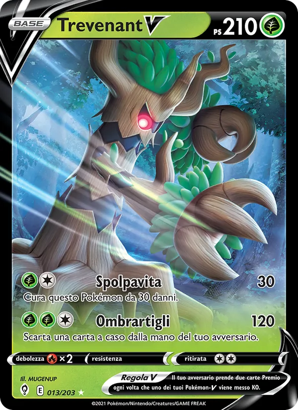 Trevenant V Evoluzioni Eteree 13/203