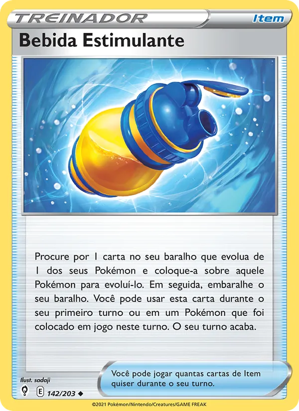 Bebida Estimulante Céus em Evolução 142/203