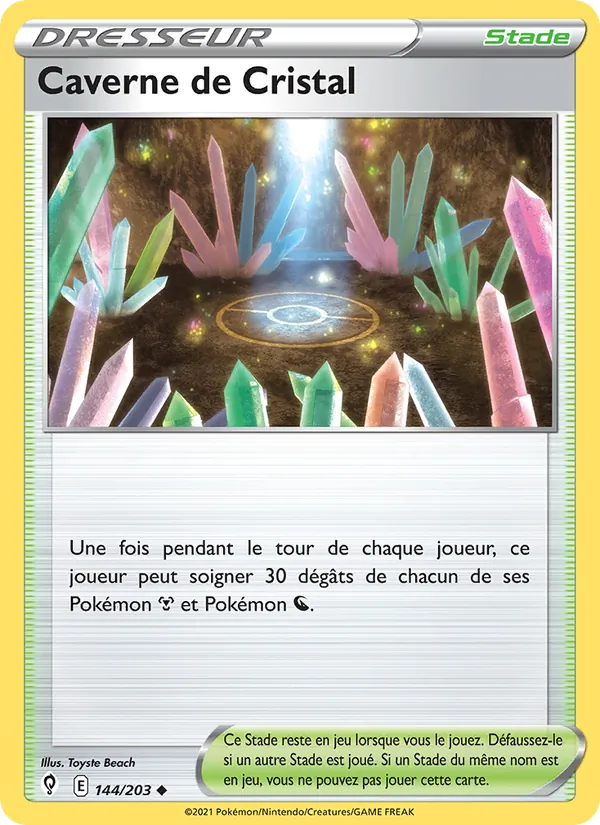 Caverne de Cristal Évolution Céleste 144/203