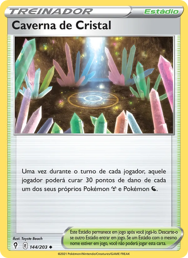 Caverna de Cristal Céus em Evolução 144/203