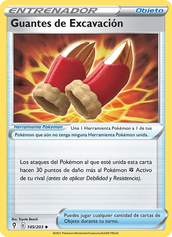 Guantes de Excavación Cielos Evolutivos 145/203