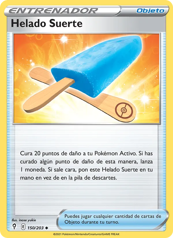 Helado Suerte Cielos Evolutivos 150/203
