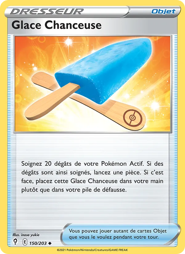 Glace Chanceuse Évolution Céleste 150/203